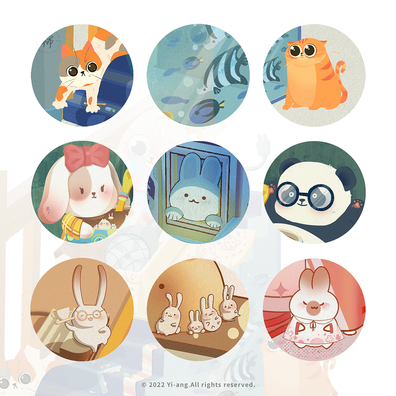 3月作品合集（图ZMjk2MDQxOTQ0） - 儿童插画 - 站酷设计师奕昂原创素材 - 站酷ZCOOL