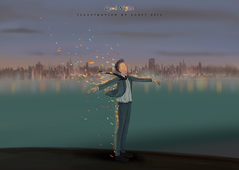 孤单星球（图ZMTk5MTYzNDA=） - 商业插画 - 站酷设计师lost7原创素材 - 站酷ZCOOL