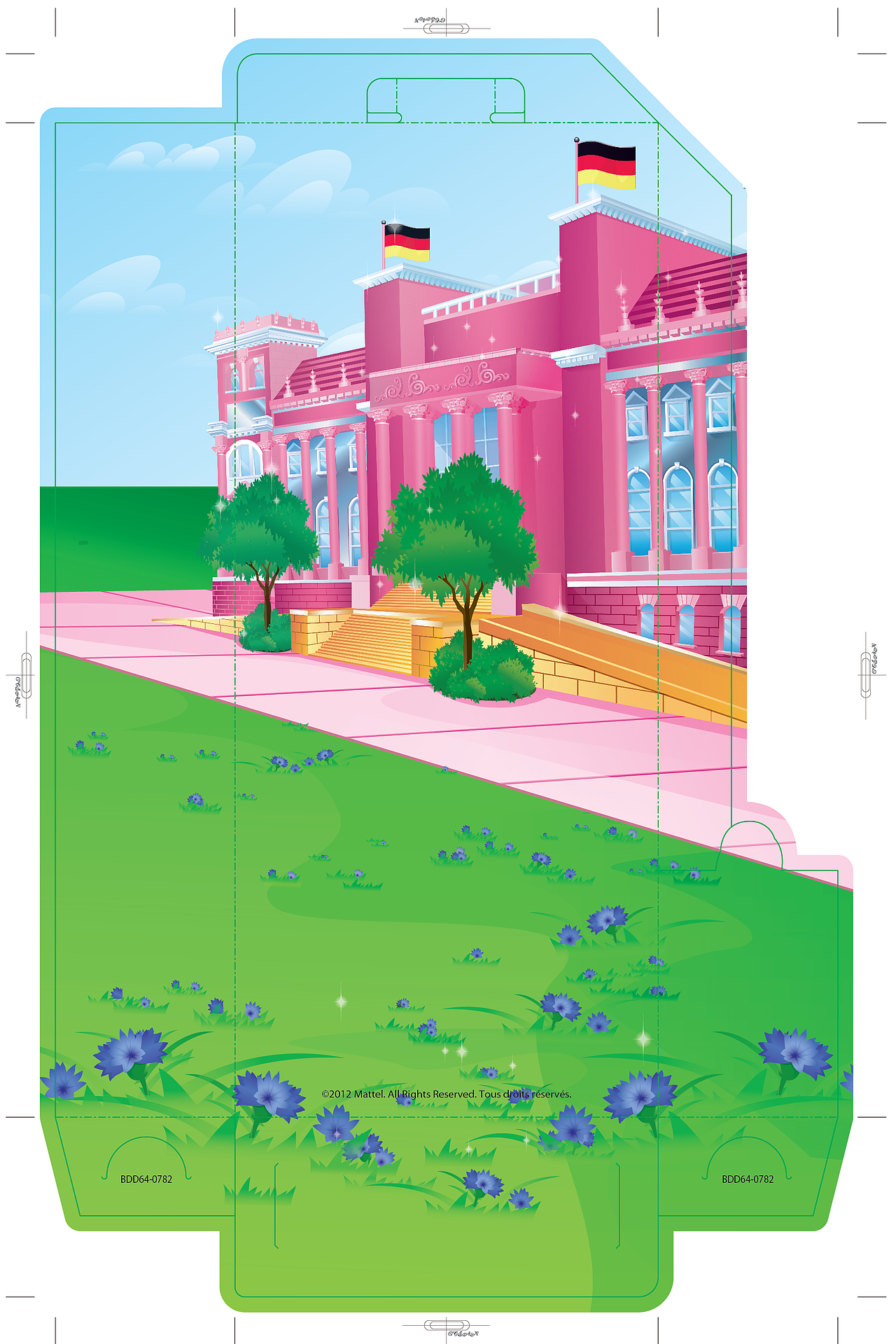 Barbie 芭比各类插画背景（图ZMTE3NzI1NzI=） - 商业插画 - 站酷设计师Aimeehy原创素材 - 站酷ZCOOL