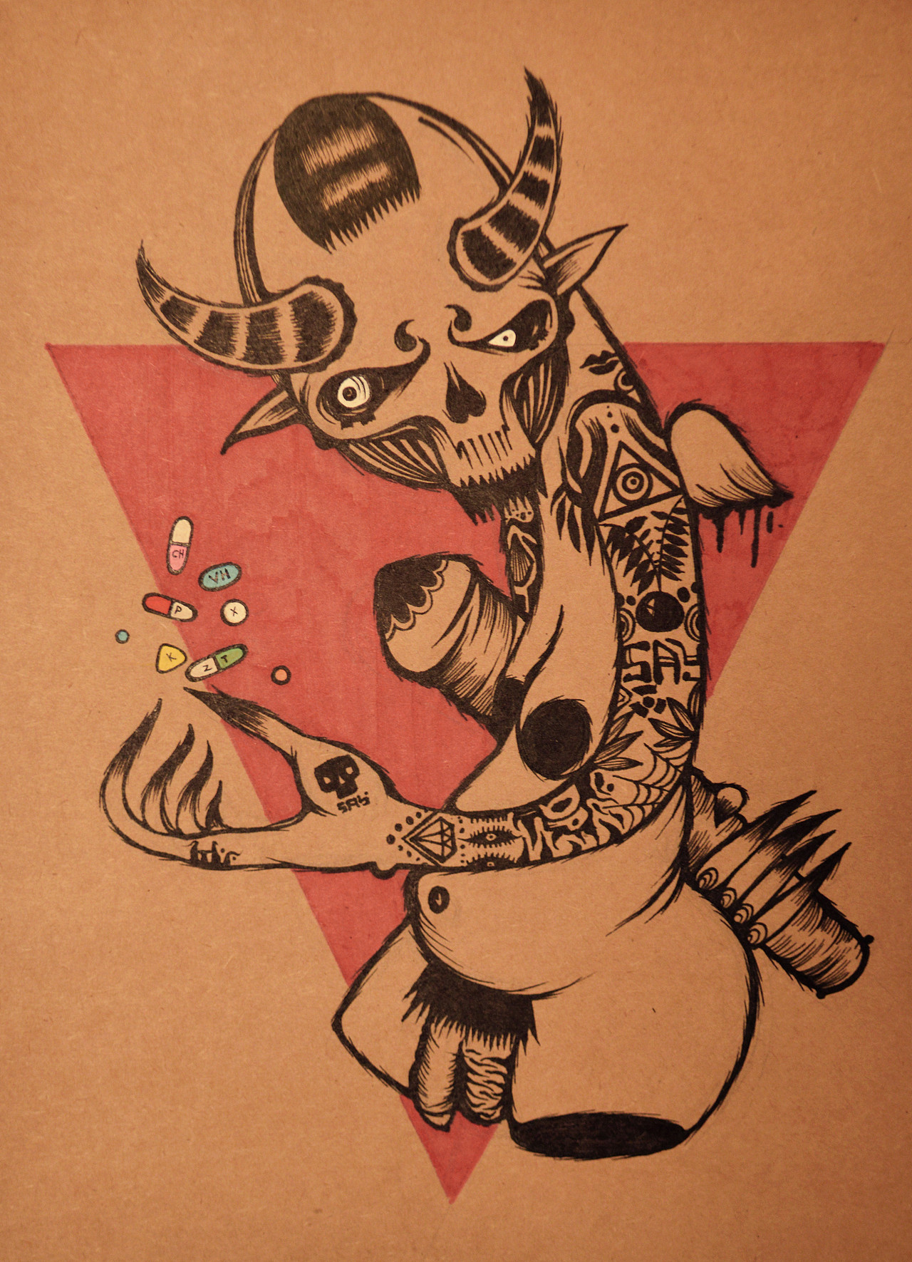 当我选择借助外力去满足自己贪婪欲望时,就已经成为魔鬼的奴