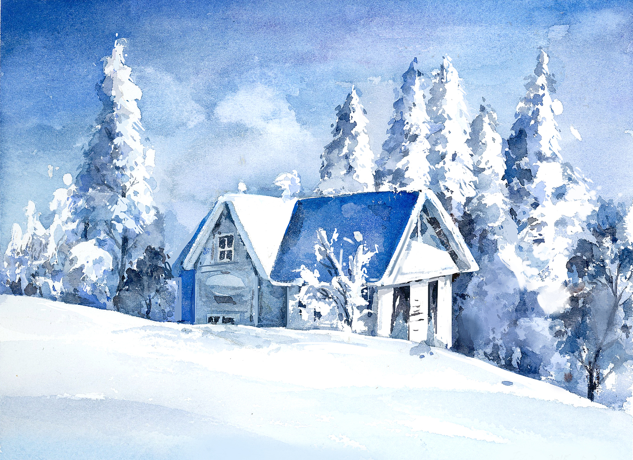 水彩风景(临摹或者画照片)