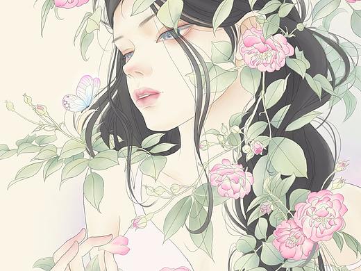 因为 蔷薇花已开