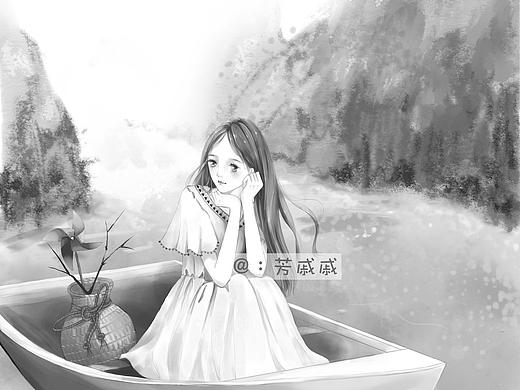 一月花火杂志内插