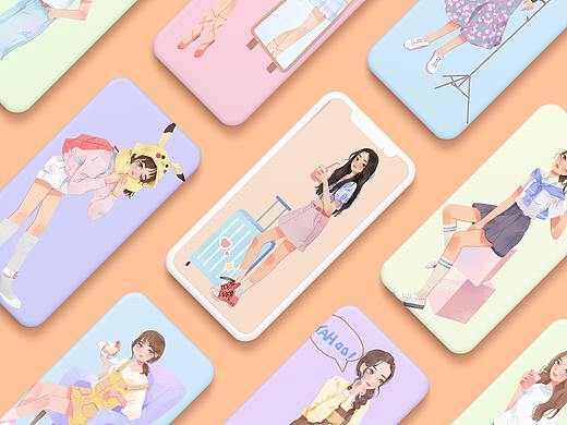 商业插画—系列合作