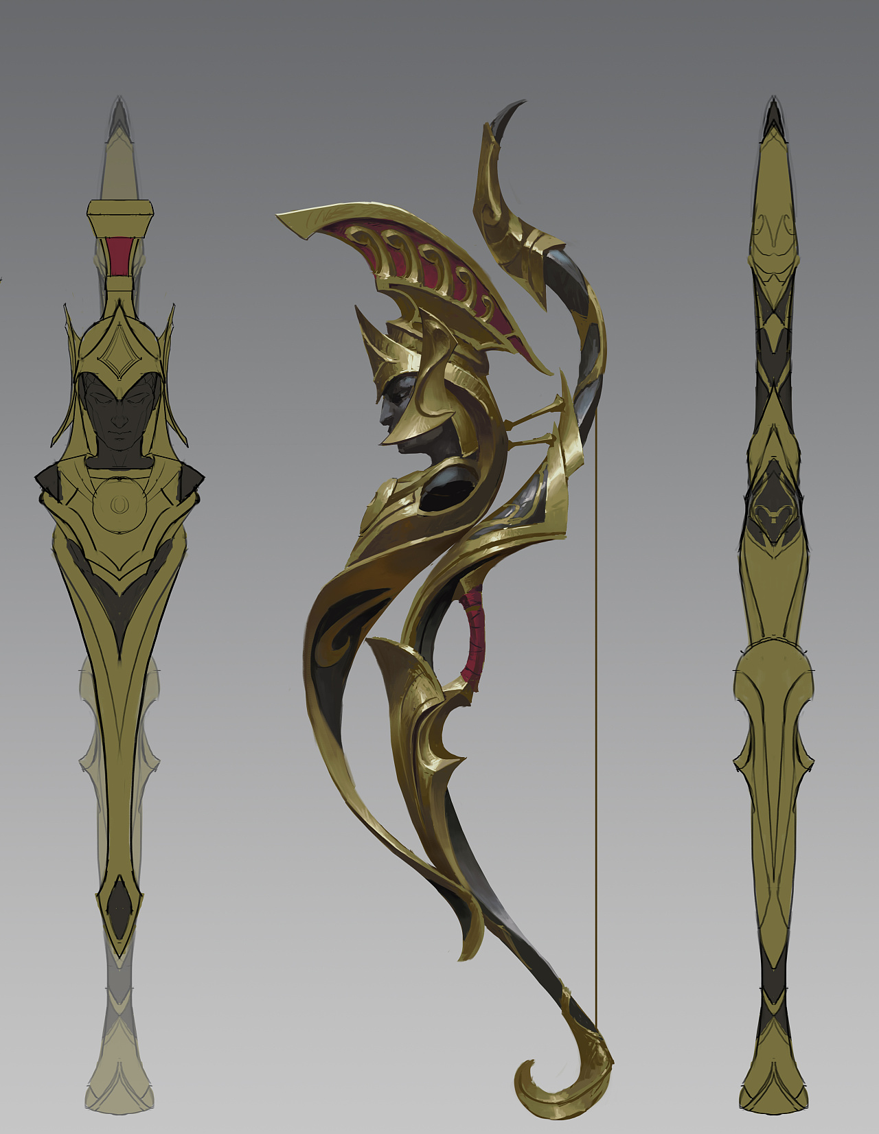 武器设定|插画|游戏原画|taian_10 - 原创作品 - 站酷 (zcool)