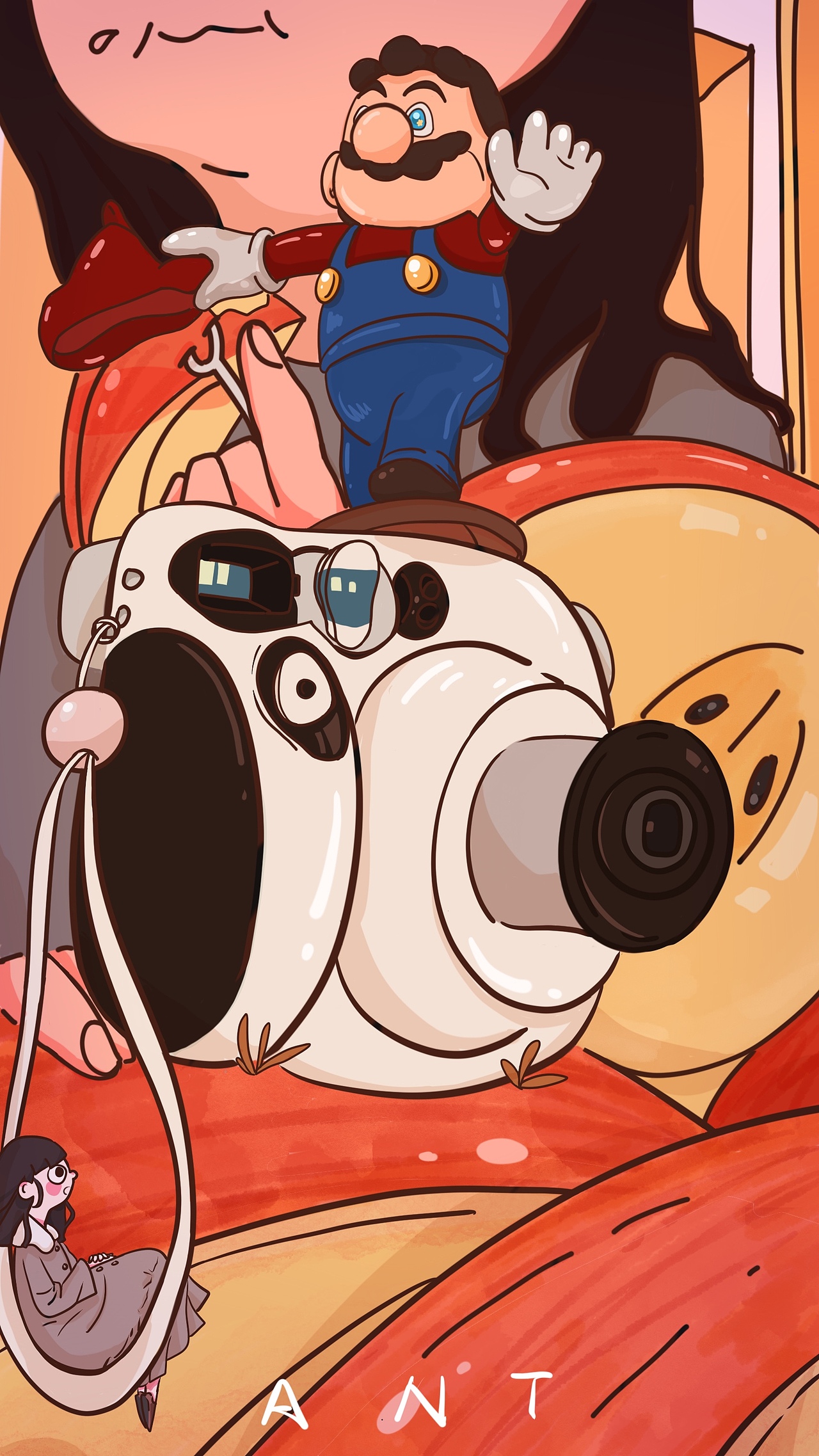 日常腦洞練習(xí)（圖ZMjIyNDgzODgw） - 創(chuàng)作習(xí)作 - 站酷設(shè)計師小美螞蟻子原創(chuàng)素材 - 站酷ZCOOL