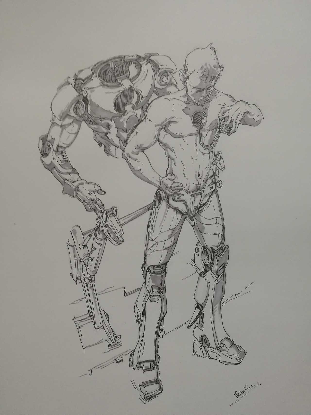 源于金政基速写深圳|插画师德咔4|1|202原创作品/插画/绘本