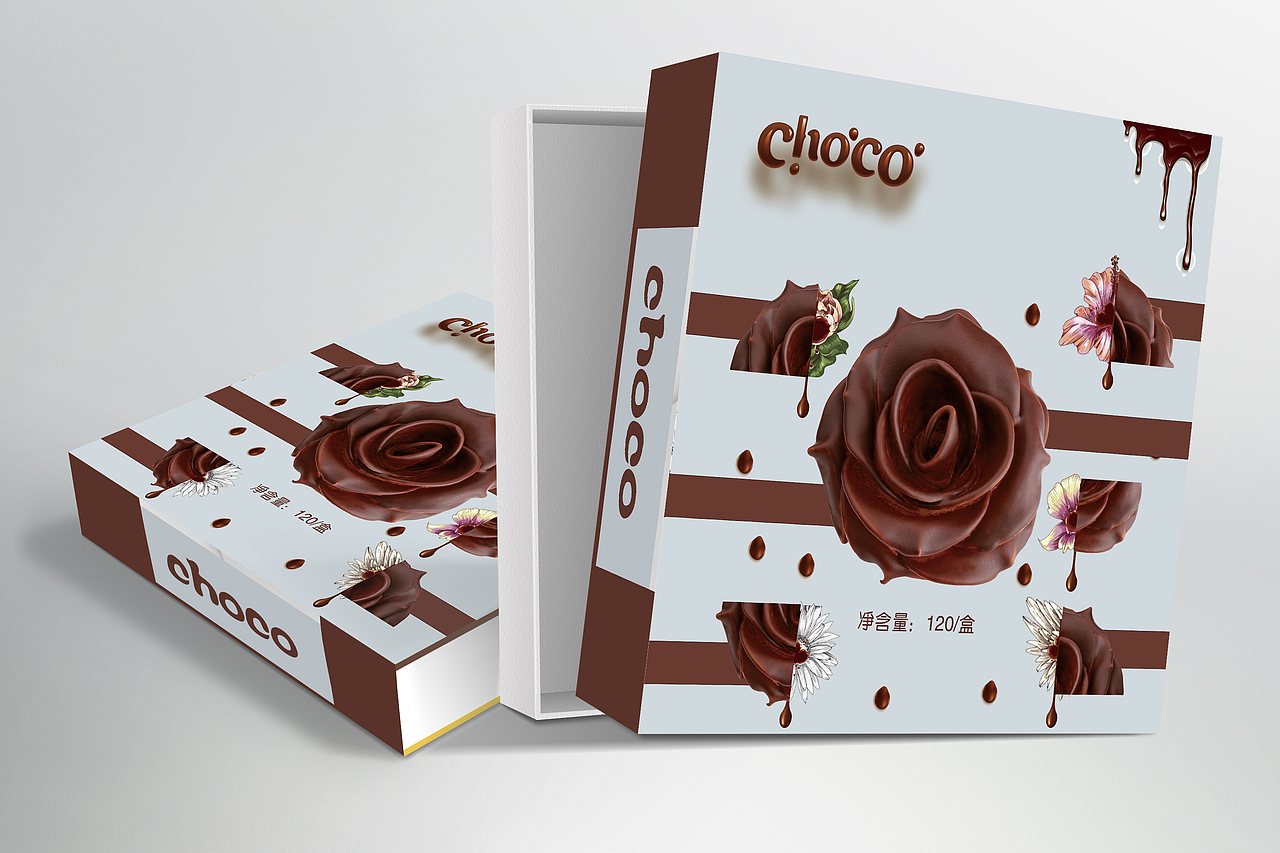 巧克力包装盒设计|平面|包装|张小九九_原创作品-站酷zcool