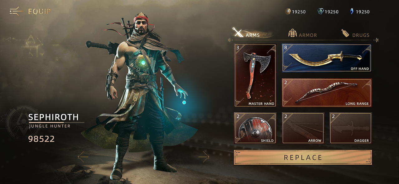 [DESERT TREASURE]虚拟项目视觉风格预研