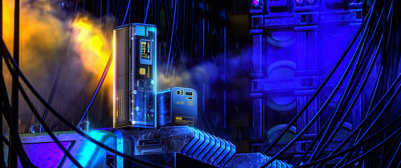 SHARGE 闪极 | SHARGEEK STORM² 超级移动电源（图ZMzAyODUzNDA4） - 产品 - 站酷设计师黑色句号原创素材 - 站酷ZCOOL