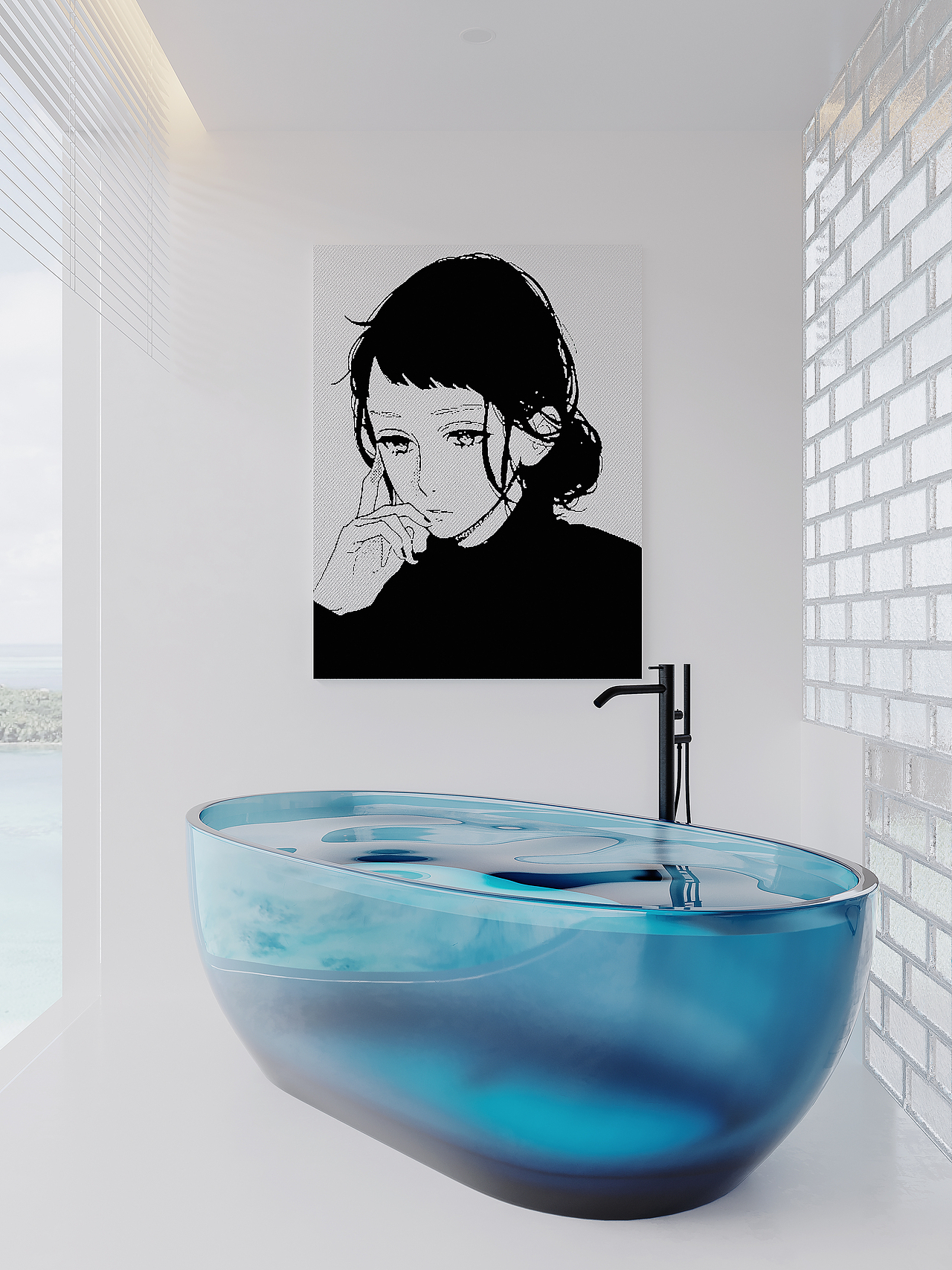 极简丨海景民宿