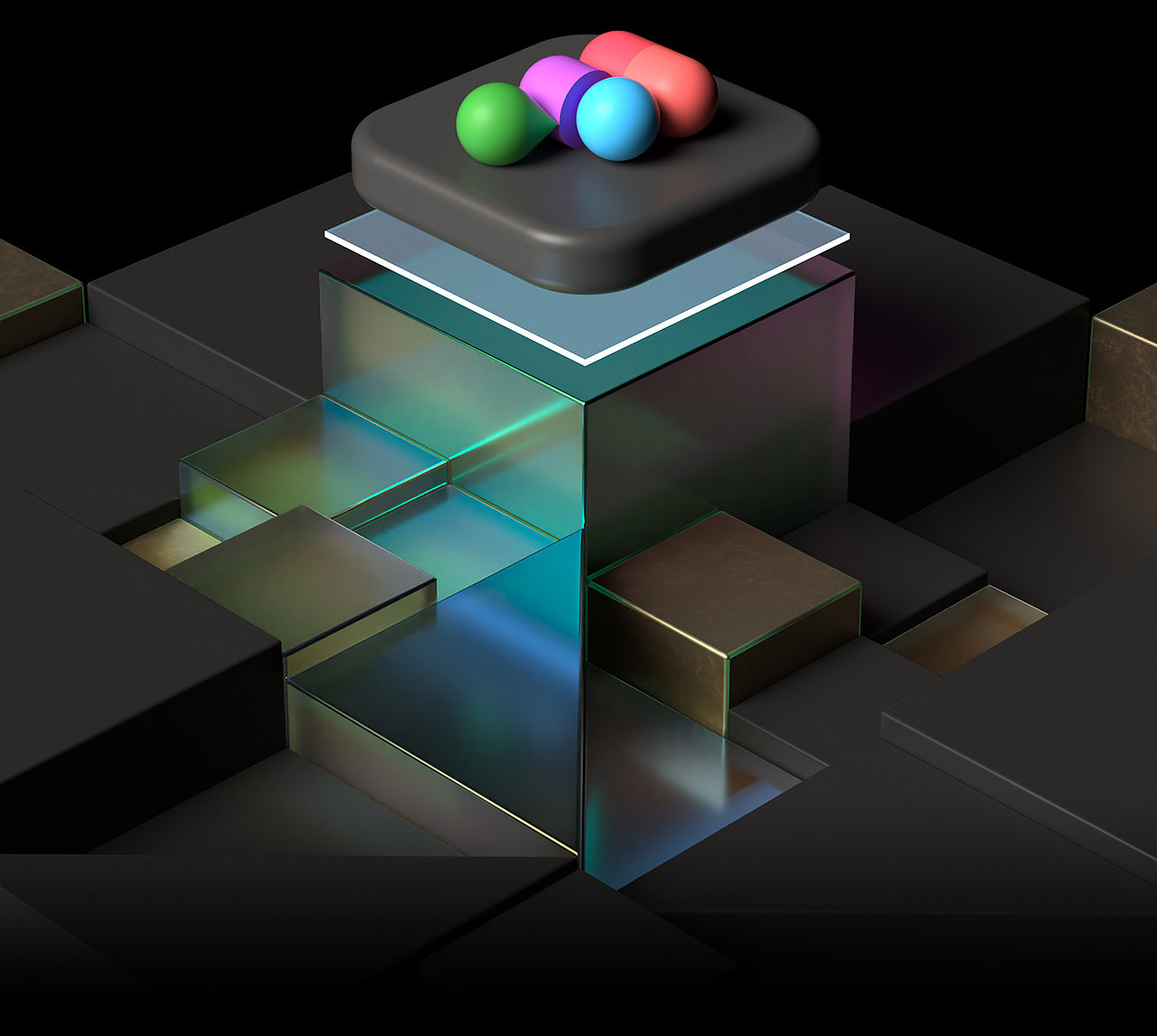 三维icon设计_金诚创意-站酷zcool