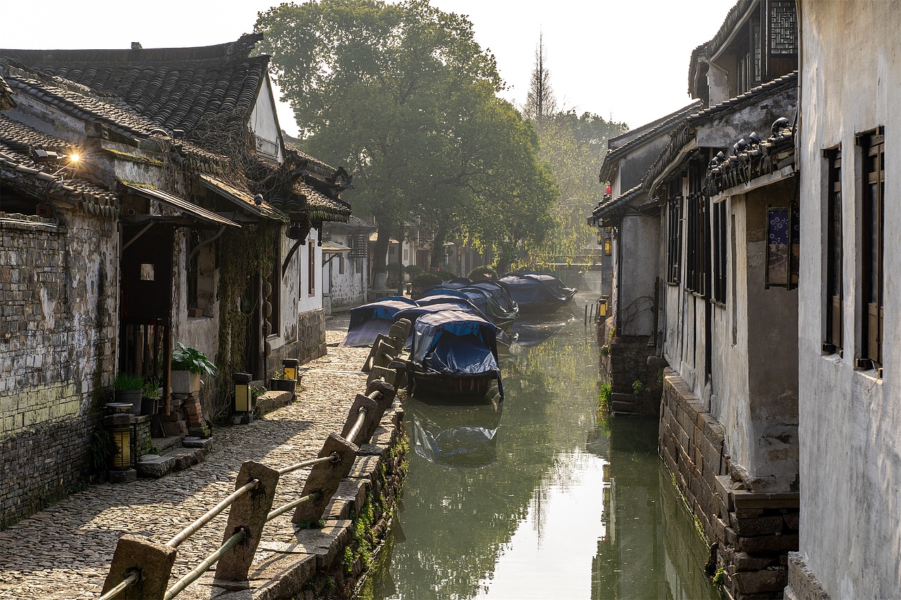 2020周庄古镇春色