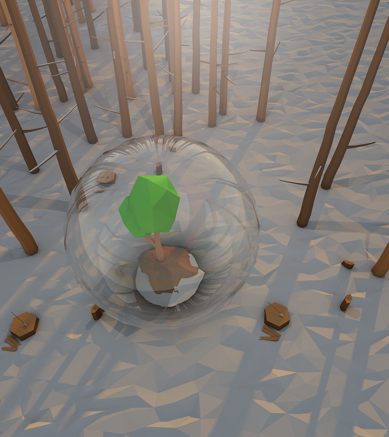 c4d low poly（图ZMjAyNTcxMjg4） - 场景 - 站酷设计师丑奴原创素材 - 站酷ZCOOL