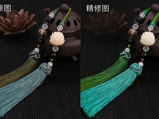 汽车菩提流苏车挂精修/摄影
