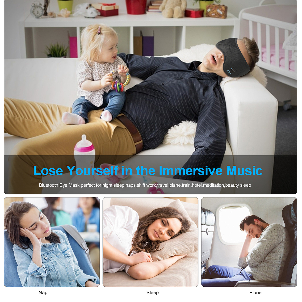 蓝牙睡眠眼罩（图ZMjY3MTkzMjg4） - 生活用品 - 站酷设计师箜0530原创素材 - 站酷ZCOOL