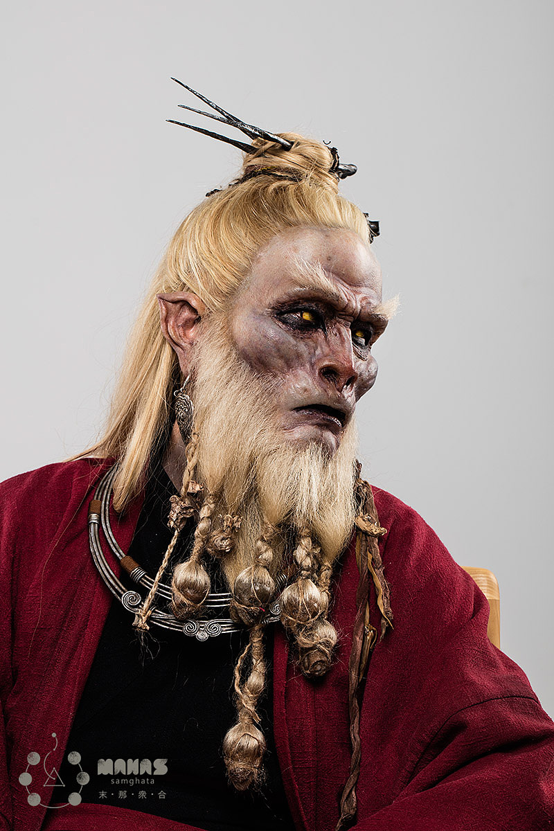 影视特效化妆初试——"金光仙"