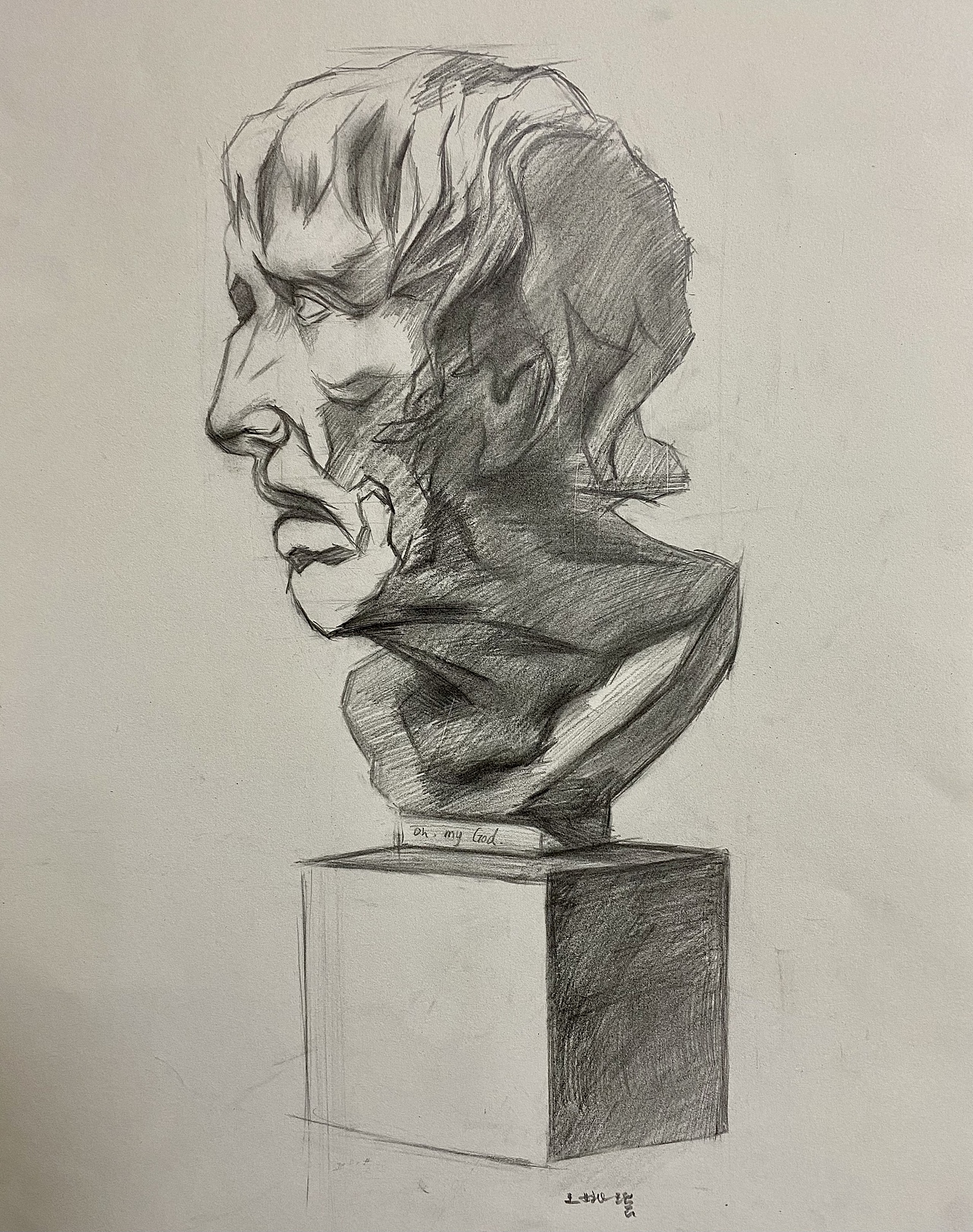 布谷书画素描学生作品辑（图ZMjQzODExMzQ4） - 绘画 - 站酷设计师布谷书画馆原创素材 - 站酷ZCOOL