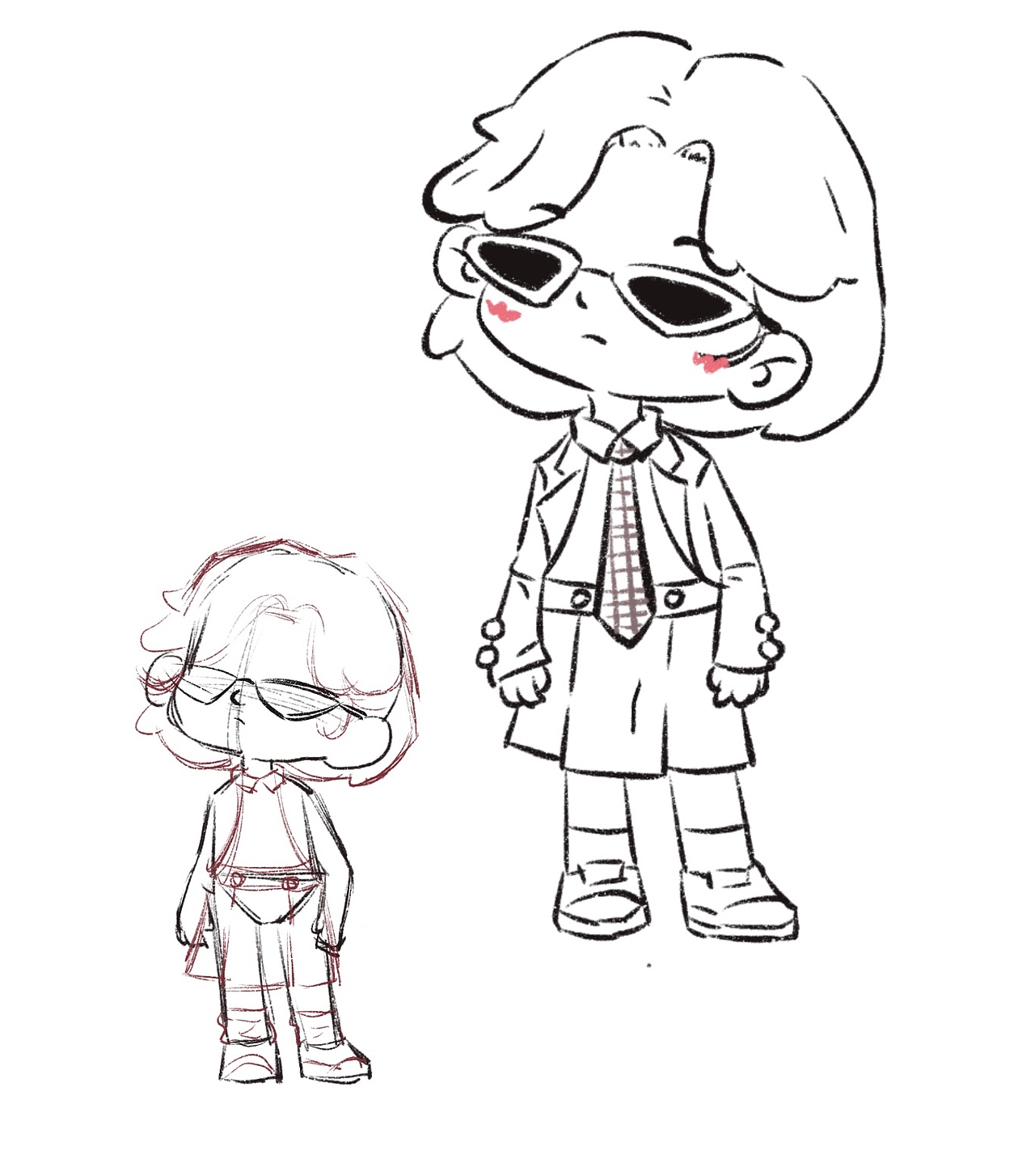 人体打卡小练习（图ZMjkzODczMTA0） - 儿童插画 - 站酷设计师宅小猫zZ原创素材 - 站酷ZCOOL