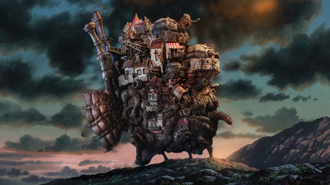 宫崎骏系列第一弹-哈尔移动城堡成品图