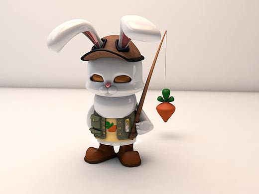 钓鱼兔