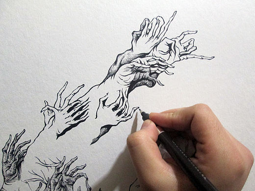 《一副完不成的作品》