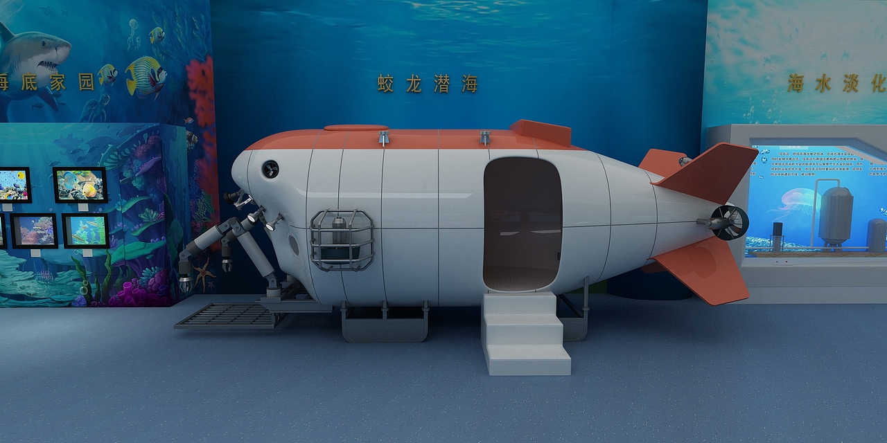 17年的达州科技馆效果图和现场图