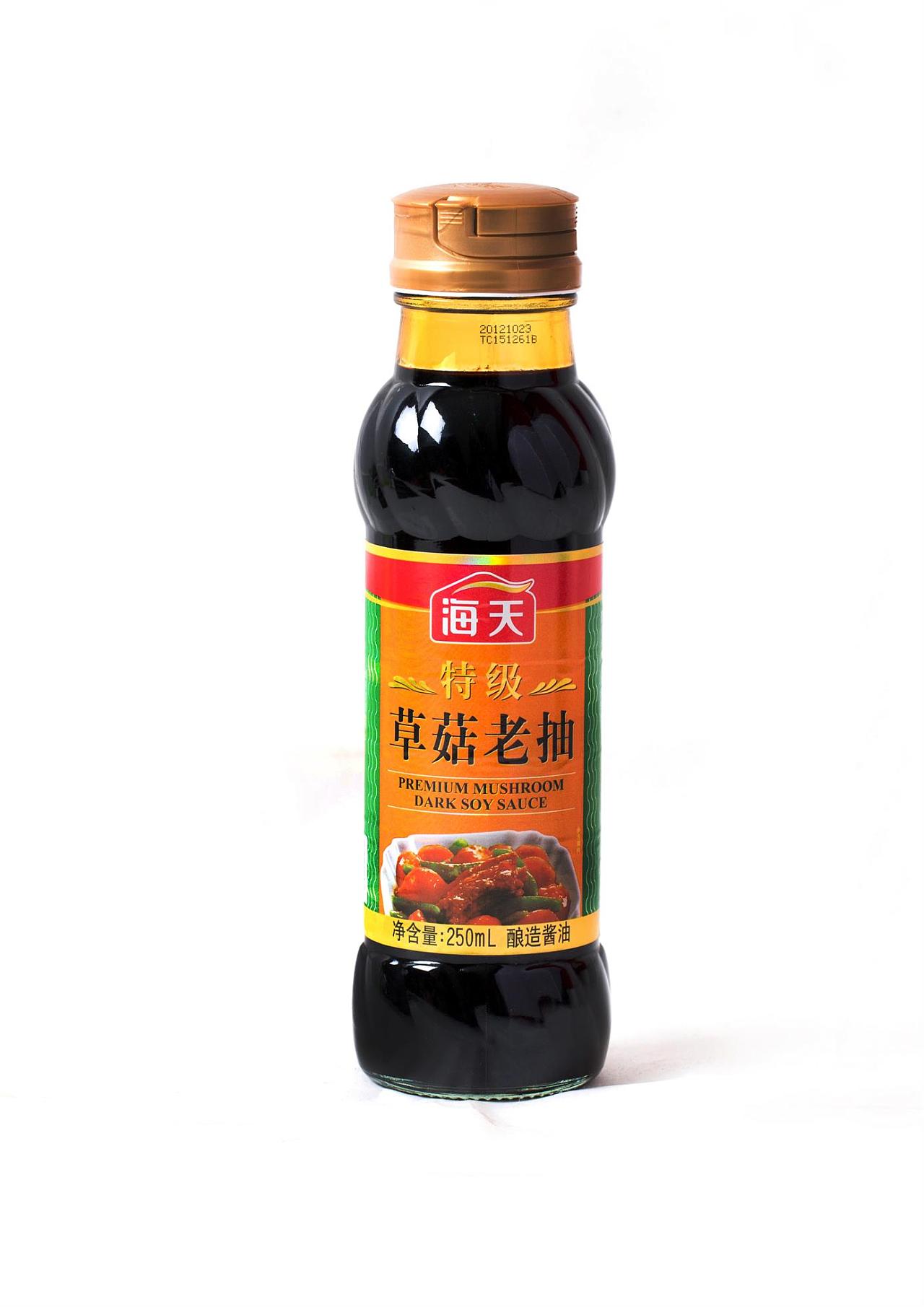 海天酱油特级草菇250ml产品细节