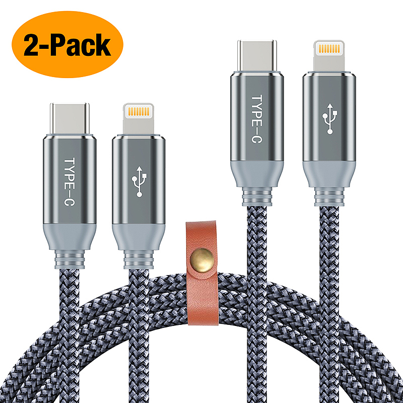 苹果PD快充线type-c转lighting充电线 iPhonexs数据线