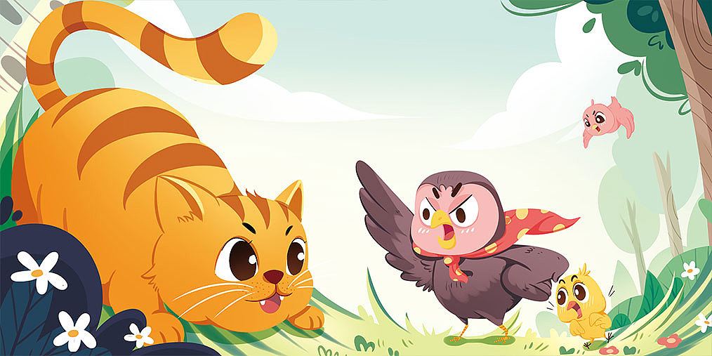 绘本《小不点的999次飞翔》（图ZMjU2NTkyMjEy） - 绘本 - 站酷设计师沁宁ing原创素材 - 站酷ZCOOL