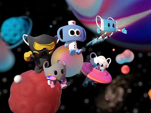 《全球首个口罩超级IP》 中国加油，世界加油！