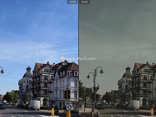 建筑风光街拍摄影质感电影胶片Lr预设