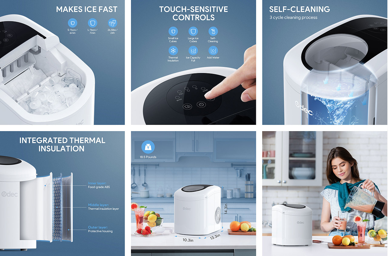 小家电类产品-亚马逊套图设计