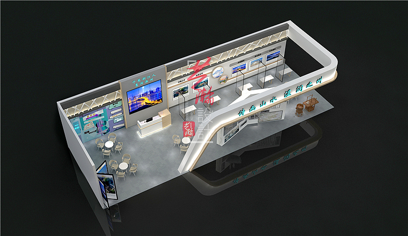 旅游文化展厅设计博物馆规划设计展厅装修效果图设计