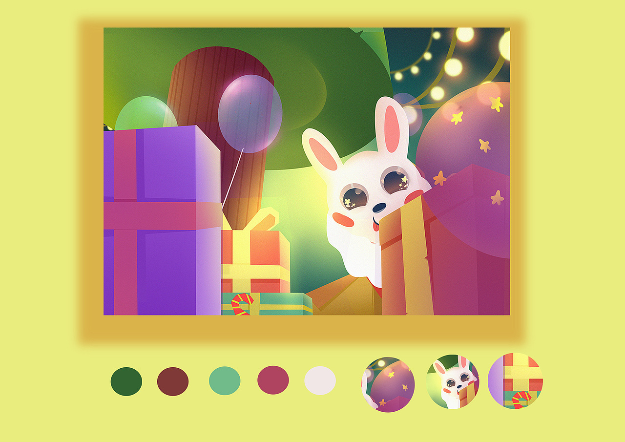 插画作品集（图ZMjc1NzU5MTc2） - 商业插画 - 站酷设计师暖冬的向日葵原创素材 - 站酷ZCOOL