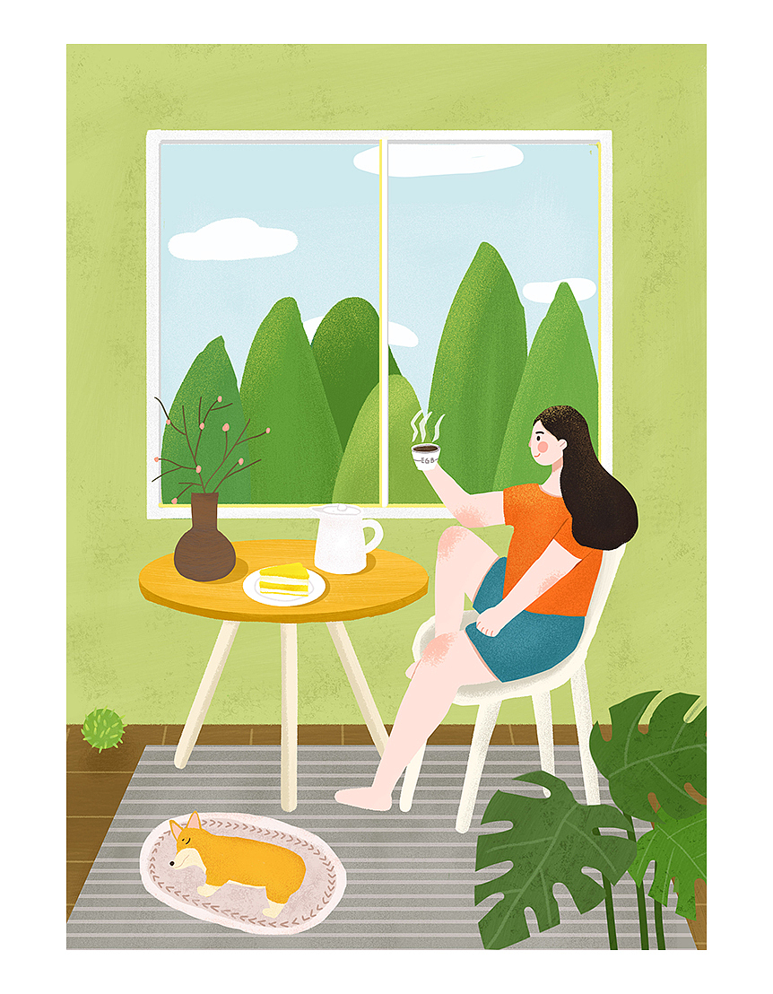 系列插画小可爱