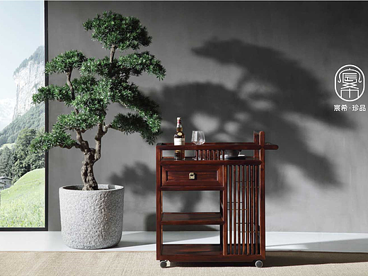 【logo】宸希·珍品中式家具标志设计