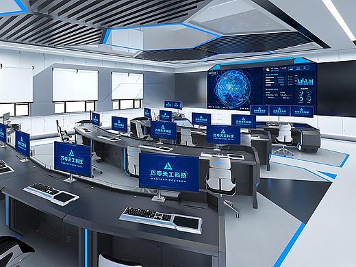 巧夺天工科技 | 全金属太空科技风网络安全办公中心