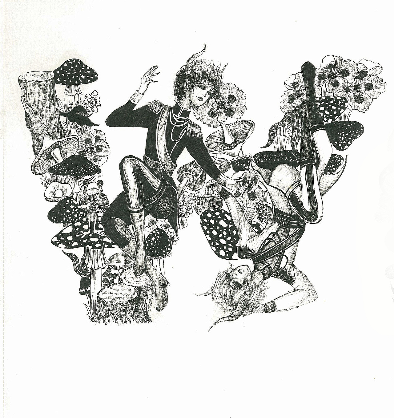 INTO THE WOODS（图ZMjkxMzUzMjQ=） - 商业插画 - 站酷设计师ZUOJennyZUO原创素材 - 站酷ZCOOL