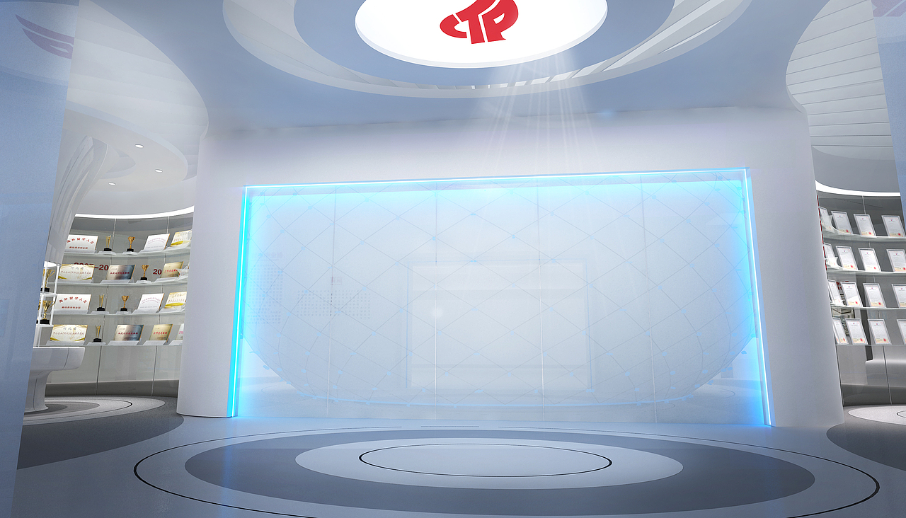 三河燕郊新技术创业服务中心 展示厅设计方案（图ZOTEzOTE0MDg=） - 展陈设计 - 站酷设计师珊妞原创素材 - 站酷ZCOOL