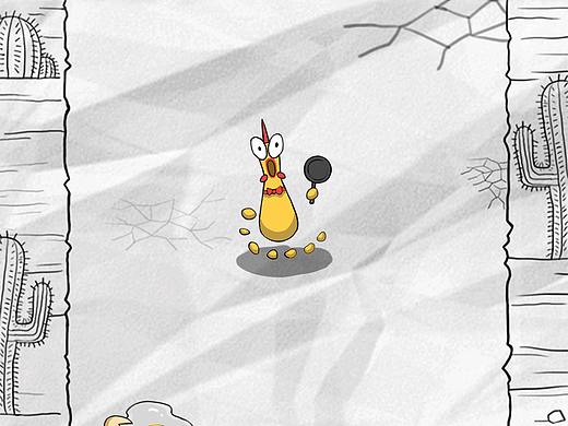 奔跑的惨叫鸡  微信小游戏