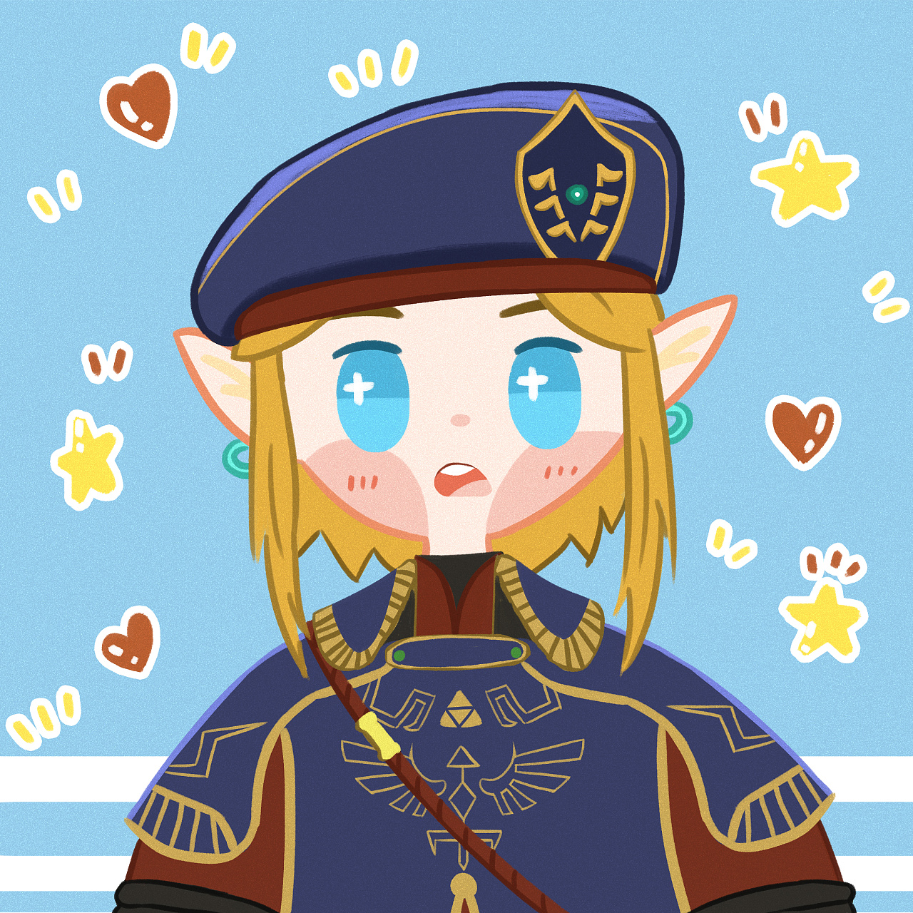 塞尔达q版系列-练习|插画|创作习作|suda氧气瓶 - 原创作品 - 站酷