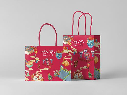 食茶品牌LOGO包裝設(shè)計(jì)（個(gè)人主頁(yè)-ZMzYyMTQxODQ=） - Logo - 站酷設(shè)計(jì)師愛(ài)調(diào)戲貓的魚原創(chuàng)素材 - 站酷ZCOOL