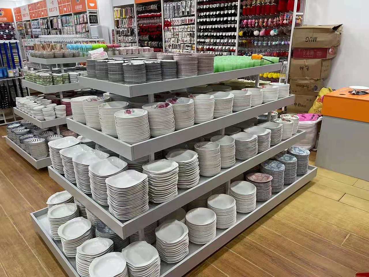 KKV家居店货架,调色师货架,百货店货架,玩具店货架