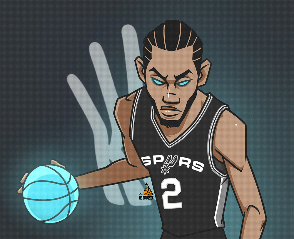 几张NBA球员漫画（图ZOTk4MzcwMTY=） - 创作习作 - 站酷设计师吃球原创素材 - 站酷ZCOOL