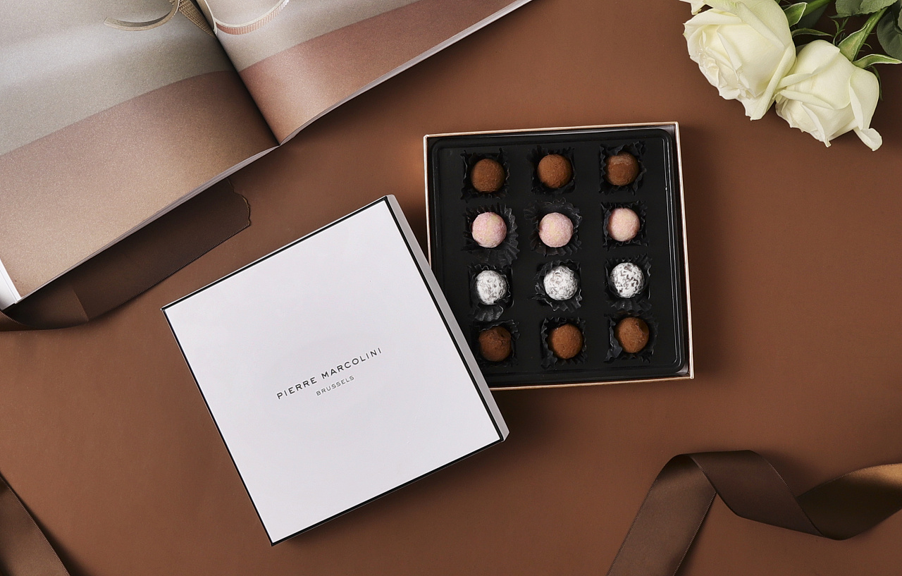 pierre marcolini巧克力拍摄