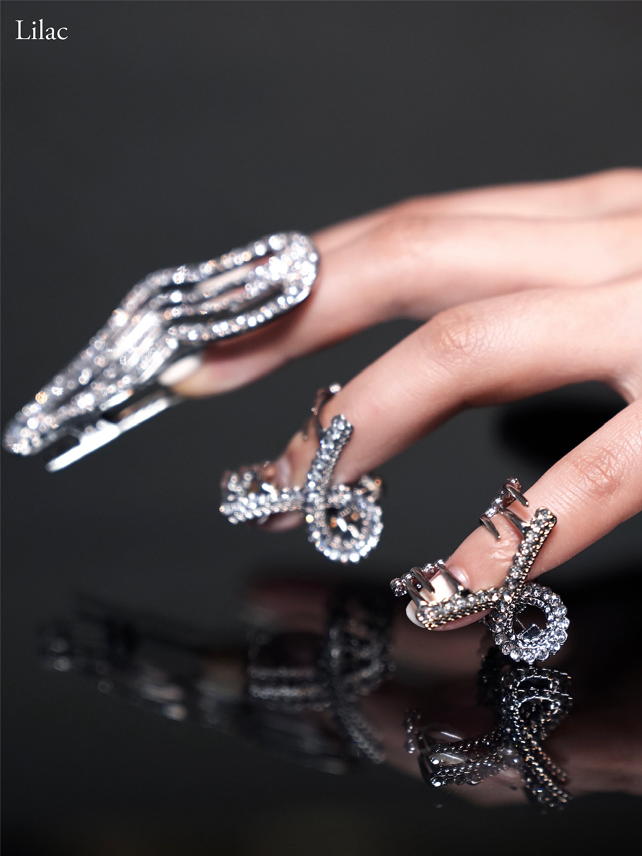 绝美发夹作美甲也能出大片