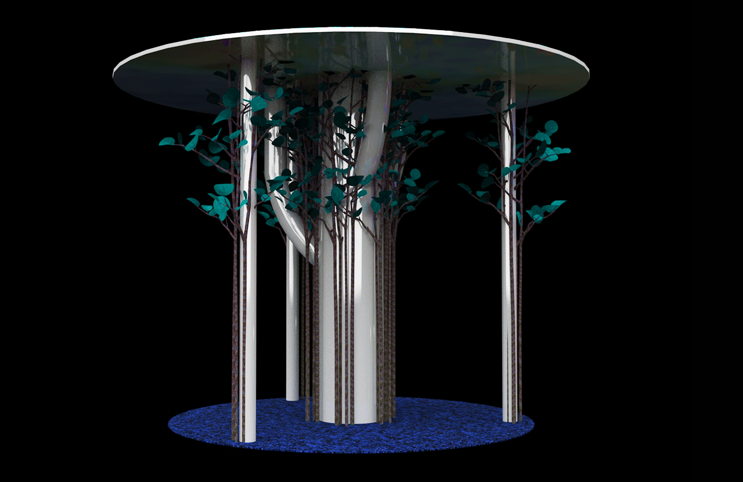 木格栅包柱 装饰柱子 造型柱3d模型下载_ID14306903_3dmax免费模型-欧模网
