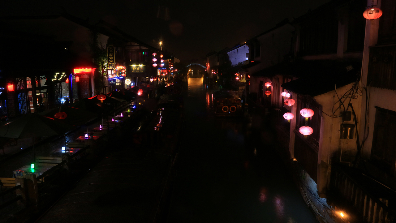 初冬夜雨山塘街（图ZMTM1NjE5ODY4） - 风光摄影 - 站酷设计师平波狂澜原创素材 - 站酷ZCOOL