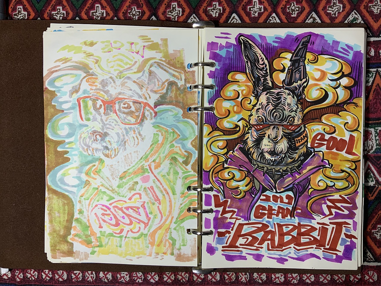 我的小本子的手绘2019-2020（图ZMjAzOTMxMzA4） - 新锐潮流插画 - 站酷设计师CKAN程阿砍原创素材 - 站酷ZCOOL